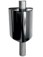 бак феррум каспий самоварного типа 63 л нержавеющий (aisi 201/1,0 мм) ф115 мм треугольный #