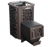 печь для бани сталь-мастер hard 18l закр.каменка без дверцы дровяная сетка #