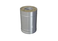 дымоход феррум утепленный нержавеющий (430/0,8мм)/оцинкованный ф120/200 l=0,25 м по воде #