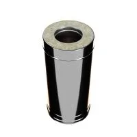 дымоход craft утепленный нержавеющий (316/0,8/304/0,5) ф115/200 l=0,5 по воде, cerablanket #