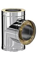 тройник craft 90° утепленный нержавеющий (316/0,8/304/0,5) ф150/250 по воде #