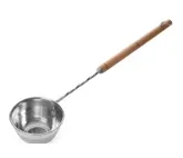 черпак 0,5 л pro алюминиевый, ручка из бука, 212f, банный эксперт