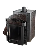 печь для бани ферингер квадра (дубы)  #