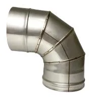 колено craft угол 90° нержавеющее (310/0,8мм) ф150 #