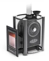 печь для бани тмф черная жемчужина люмина плюс с нерж. зак. каменкой #