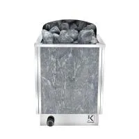 печь для бани электрическая karina trend 6 талькохлорит, встроенный пульт #