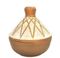 таджин нст конус керамический №3, d 24,5см, 1,5л