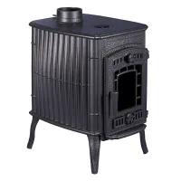 печь-камин отопительно-варочная прометалл маэстро #