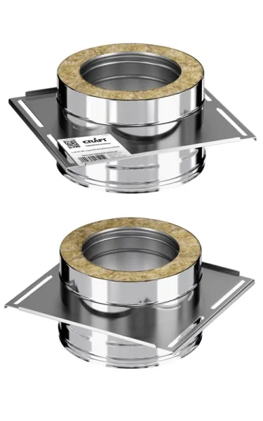 площадка craft опорная сквозная нержавеющая (316/304+201/1,5) ф150х250 #